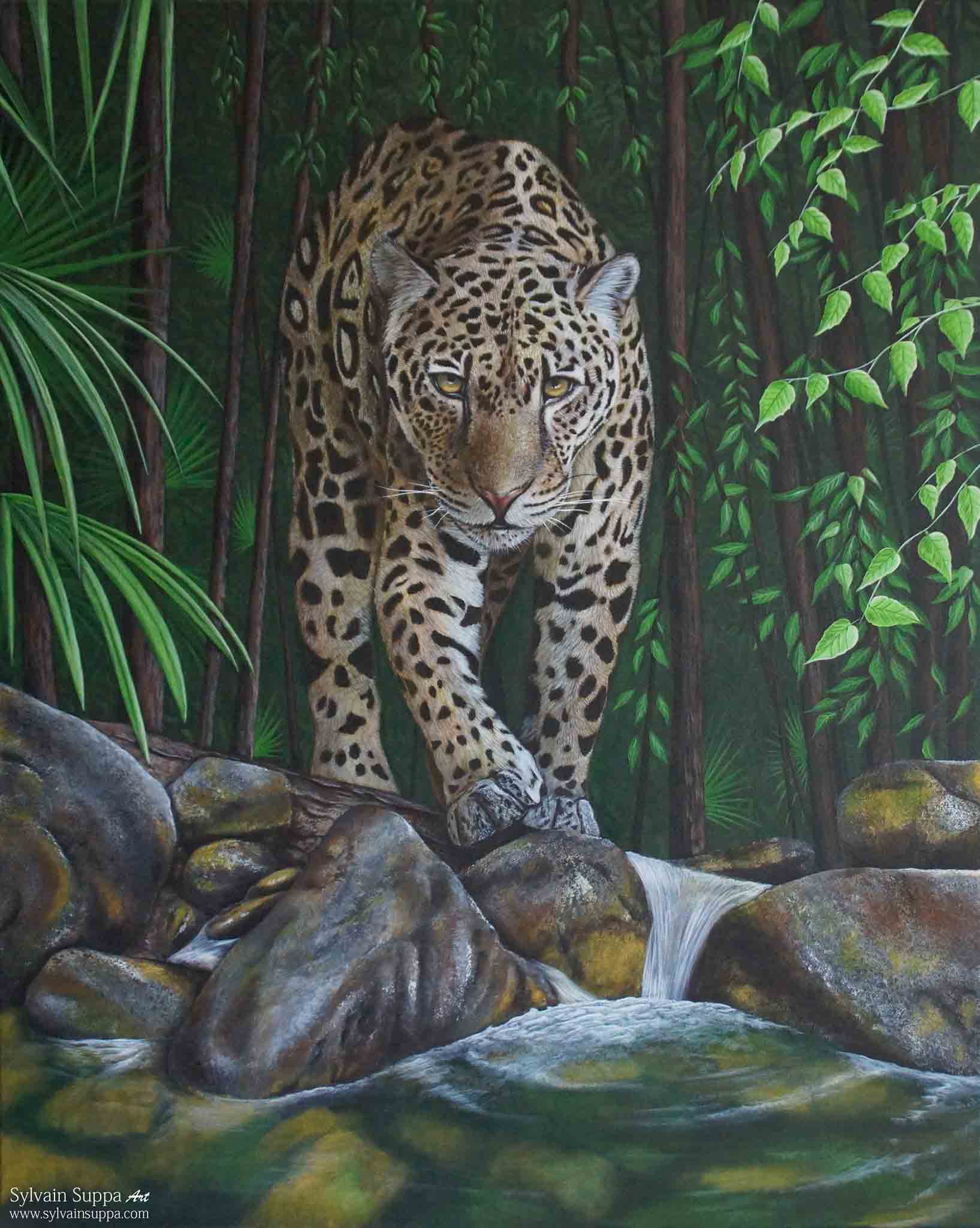 8-leopard-riviere-peinture-acrylique-sylvain-suppa-art